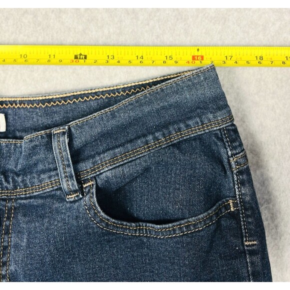 Levi’s 515 Shorts Womens 14 Blue Denim Mid Rise Classic Fit Casual Summer Staple - Picture 7 of 14